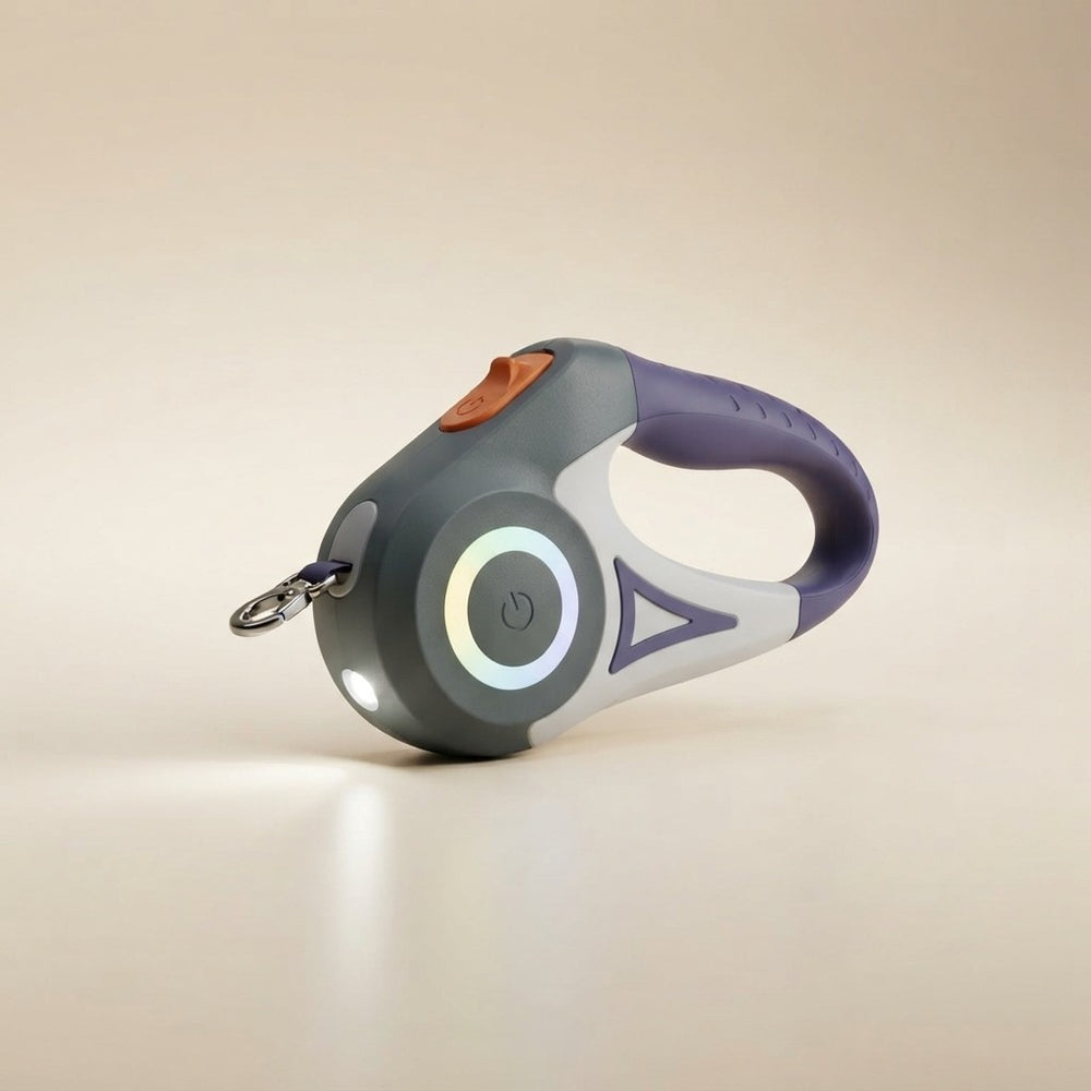 Retractable Dog Leash with LED Light