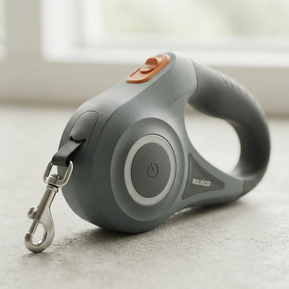 Retractable Dog Leash with LED Light